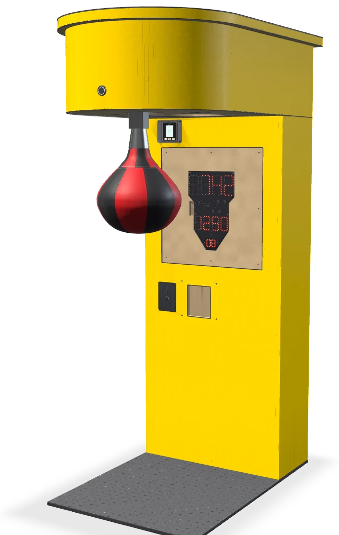 Силомер Leo Boxer в облицовке цвета Traffic Yellow