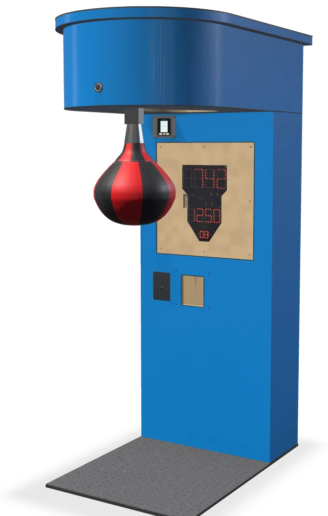 Детский силомер Leo Boxer в облицовке цвета Sky Blue