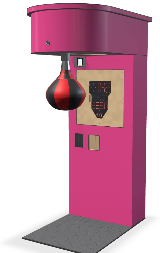 Силомер Leo Boxer в облицовке цвета Telemagenta