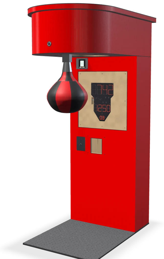 Силомер Leo Boxer в облицовке цвета Traffic Red